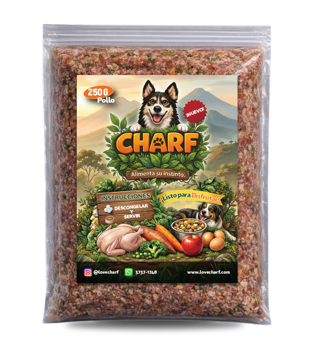 CHARF Pollo Clásico para perro – Image 2