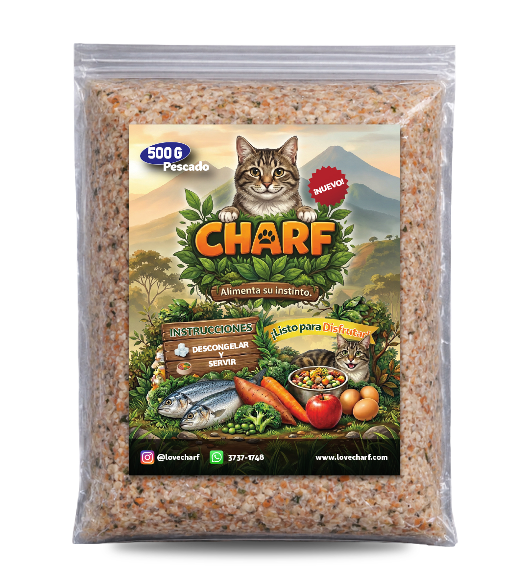 CHARF Pescado Suave para gato – Image 3