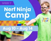 Week 7 | Nerf Ninja Camp | Aug 10-14 – Image 1