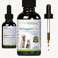 Pet Wellbeing Itch Support Gold for Cats & Dogs – Image 1