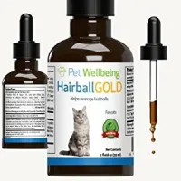 Pet Wellbeing Hairball Gold for Cats & Dogs – Image 1