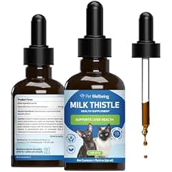 Pet Wellbeing Milk Thistle Liver Support for Cats & Dogs – Image 1