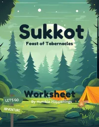 Free Sukkot Worksheet – Image 1