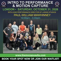 Intro to Performance & Motion Capture - London Oct. 31 – Image 1
