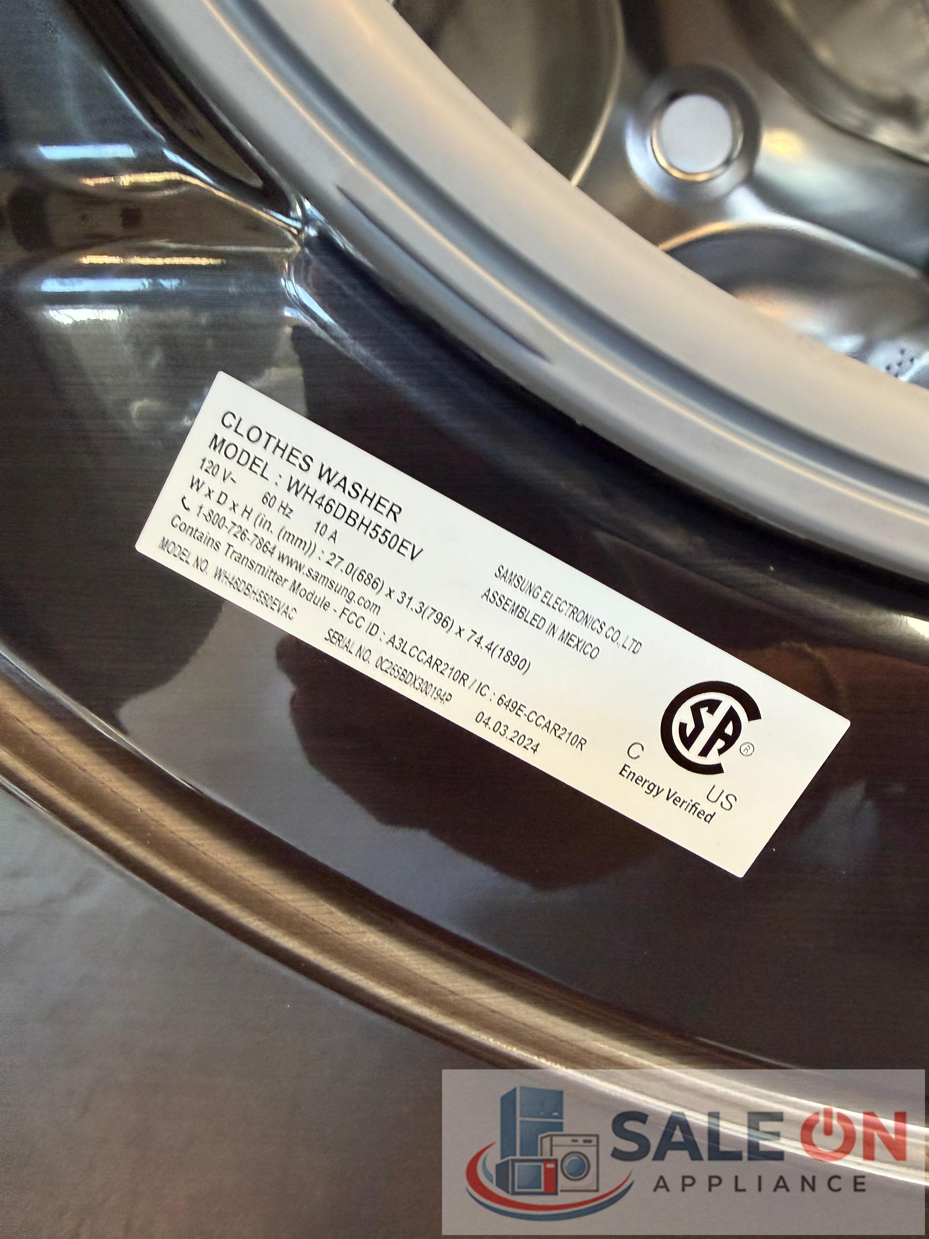 Samsung WH46DBH550EVAC Laundry Center – Image 5