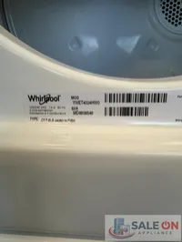 Whirlpool YWET4024HW0 Electric Laundry Center – Image 5