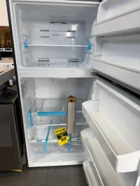 Frigidaire FRTE1835AS Top Freezer Refrigerator – 18 Cu. Ft. Stainless Steel – Image 2