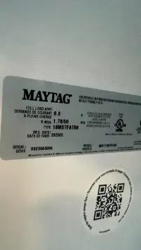 Maytag MRT118FFEE09 18 Cu. Ft. Top Freezer Refrigerator – Black – Image 4
