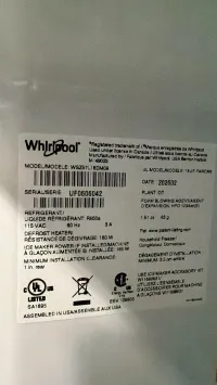 Whirlpool WSZ57L18DM09 18 Cu. Ft. Upright Freezer – Monochromatic Stainless Steel – Image 5