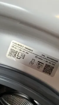 LG WM3400CW 4.5 Cu. Ft. Front Load Washer – White – Image 4