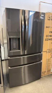 Frigidaire Gallery GRMC2273CD04 – 21.5 Cu. Ft. Counter-Depth 4-Door French Door Refrigerator – Image 1