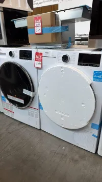 Beko WFTV10733XC / HPD24414W3 Washer & Dryer Set – Image 3