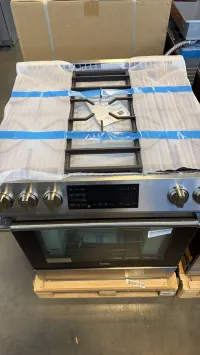 Beko SLGR30524SS 30" Slide-In Gas Range – Image 3