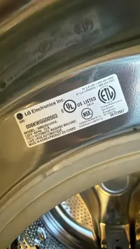 LG WM2501HVA 4.2 Cu. Ft. Front Load Steam Washer – Image 5