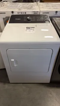 Whirlpool 7.0 Cu. Ft. Electric Dryer with Steam – YWED5050LW1 – White – Image 1