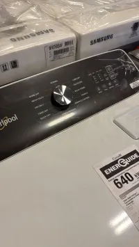 Whirlpool 7.0 Cu. Ft. Electric Dryer with Steam – YWED5050LW1 – White – Image 3