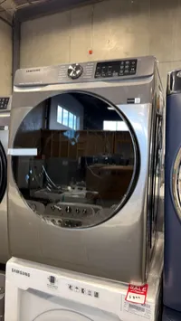 Samsung DVE45B6305P 7.5 Cu. Ft. Smart Electric Dryer – Image 1