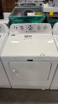 Maytag YMED5030MW0 / MTW5605RW1 5.4 Cu. Ft. Washer & 7.0 Cu. Ft. Electric Dryer Set – Image 2