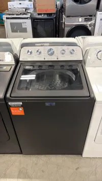 Maytag MTW5605RU1 / YMED6500MBK0 5.4 Cu. Ft. Washer & 7.0 Cu. Ft. Pet Pro Dryer Set – Image 2