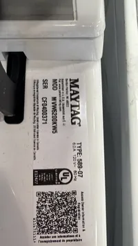 Maytag MVW6200KW 5.5 Cu. Ft. Top Load Washer with Deep Fill – Image 4