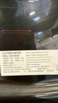 Samsung DVE50BG8300V 7.5 Cu. Ft. Smart Electric Dryer – Image 4