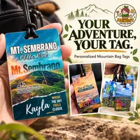 Personalized Mountain Bagtag for hikers – Image 2