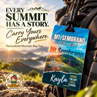 Personalized Mountain Bagtag for hikers – Image 3