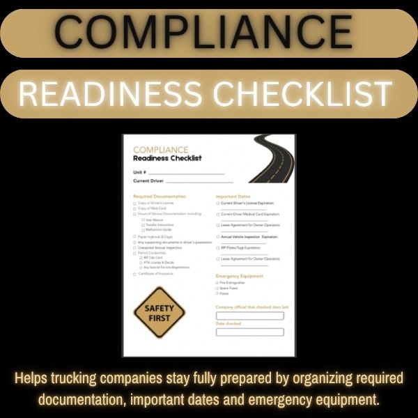 Compliance Readiness Checklist – Image 1
