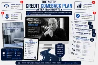 7-Step Credit Comeback Plan After Bankruptcy – Image 1