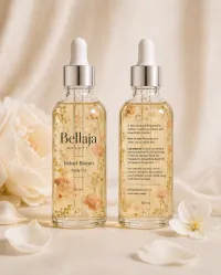 Velvet Bloom Body Oil - Pre-Order – 50 mL - Travel Size, Botanical Infusion — delicate dried botanicals suspended in oil