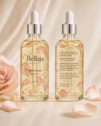 Velvet Rose Body Oil - Pre-Order – 100 mL - Full Size, Botanical Infusion — delicate dried botanicals suspended in oil