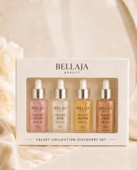 Velvet Collection Discovery Set - Pre-Order – Radiance Shimmer — a soft luminous glow