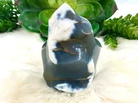 Large Orca Agate 114mm Flame FU - Forgiveness & Truth - Stones and Crystals - Chakra Balancing – Image 8