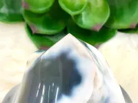 Large Orca Agate 114mm Flame FU - Forgiveness & Truth - Stones and Crystals - Chakra Balancing – Image 10