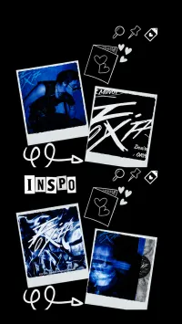 Mingi FIX OFF-Inspired Press-On Nails | Blue Black Graffiti, Gothic Chains & 3D Statement Art – Image 6