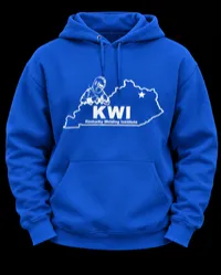 Hoodie - Original – Small, Blue