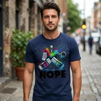 NOPE Funny Hockey Goalie T-Shirt | Goalie Save Shirt – Image 5