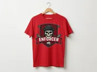 Hockey Enforcer T-Shirt | Funny Goon Hockey Shirt – Image 4