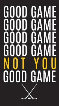 Good Game… Not You Funny Hockey T-Shirt | Hockey Chirp Tee – Image 4