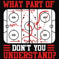 What Part of This Play Don’t You Understand? Funny Hockey T-Shirt – Image 4