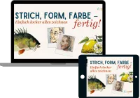 Bundle: Strich, Form, Farbe – fertig & Der Urban Sketching Crashkurs – Image 2
