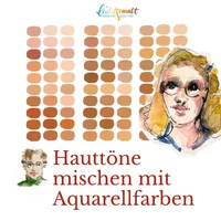 Video-Guide: Hauttöne mischen mit Aquarellfarben  – Bild 1