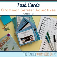 Adjective Task Cards – Image 1