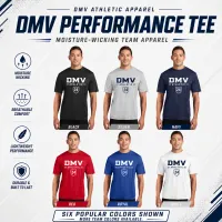DMV Performance Tee – XS, Black