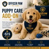 Puppy Care Add-On – Image 1