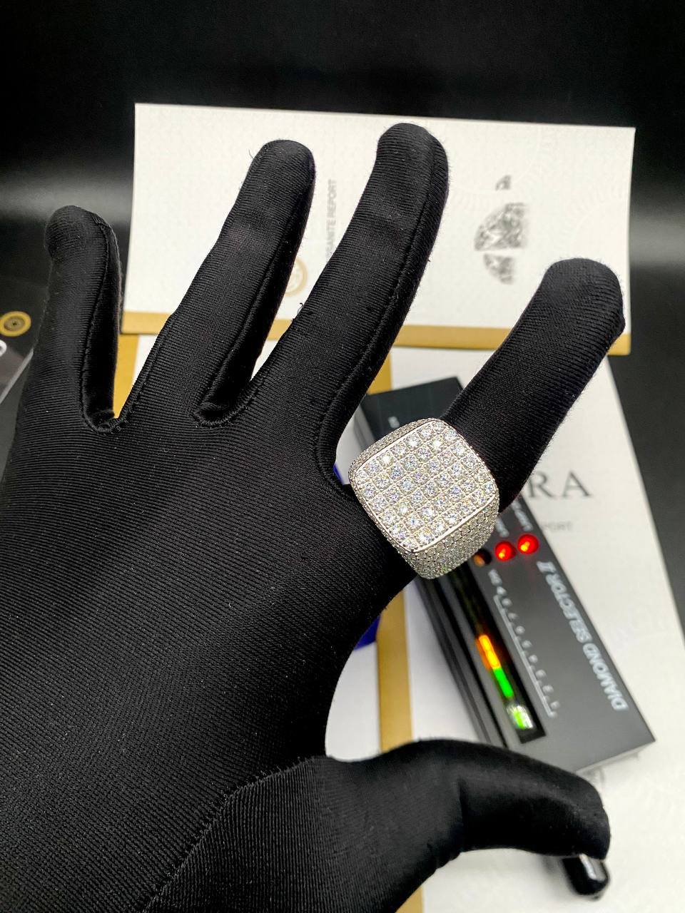 VVS Moissanite Diamond Men BussDown Ring 💎💎💎 – Image 4