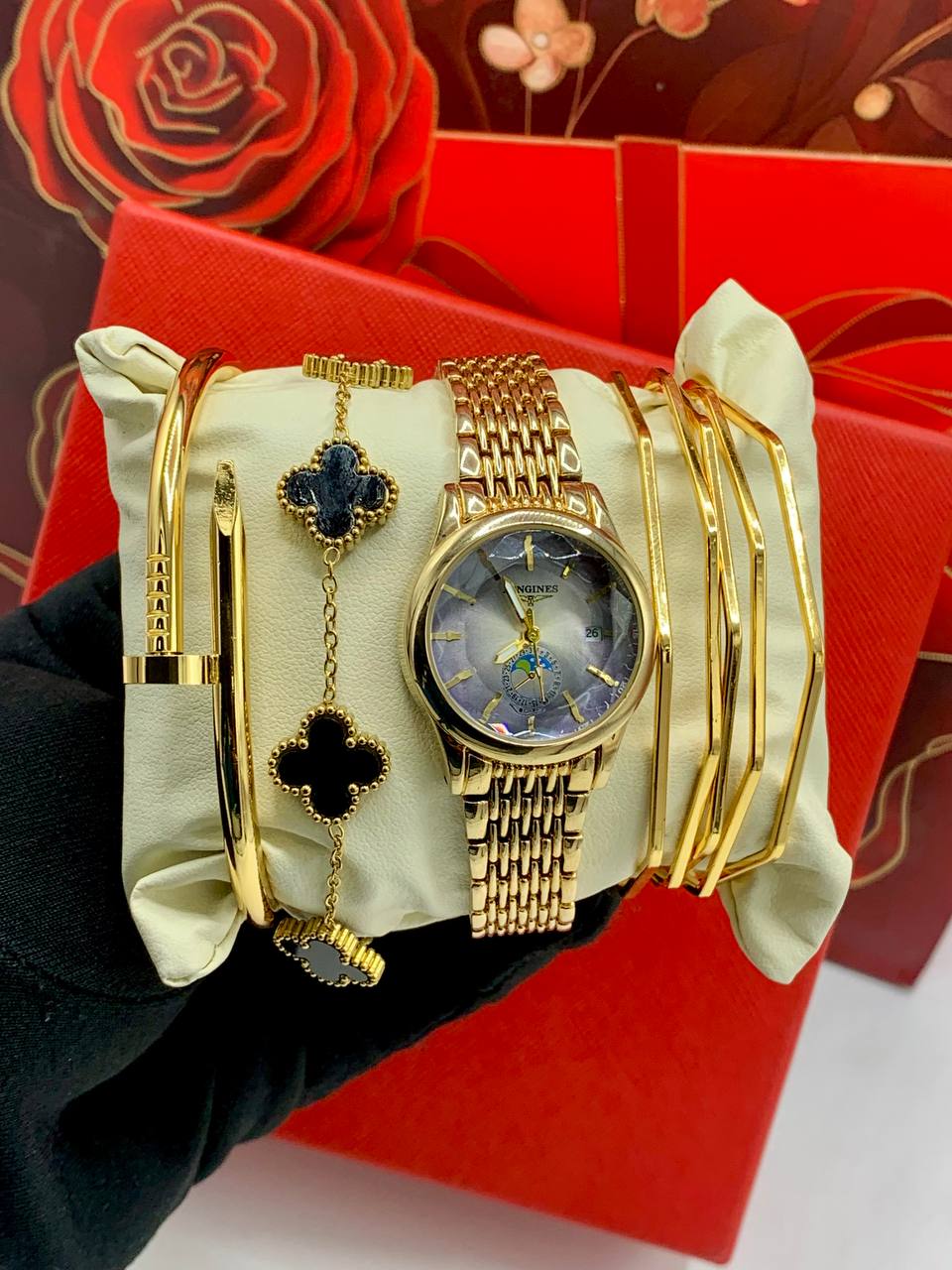  Longines and DW Female Watch Set – Image 3