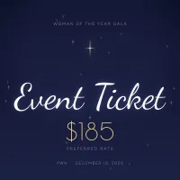 PWN Woman of the Year Event Ticket (preferred pricing) – Image 1