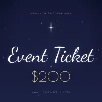 PWN Woman of the Year Event Ticket – Image 1