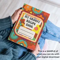 1970's Groovy Cookbook Template – Image 7